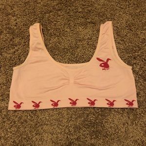 Authentic Playboy pink sports bra